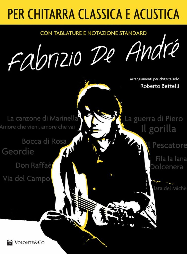 Fabrizio De André per chitarra classica e acustica (2020)